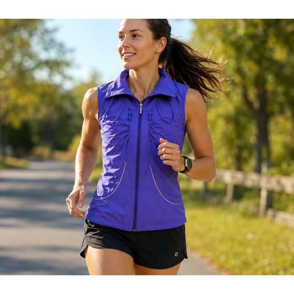 Lululemon - Purple Velocity Running Vest - Size 6